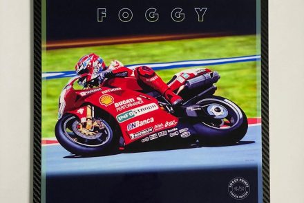 ##64 great gift ################## carl fogarty signed a4 photograph reprint 